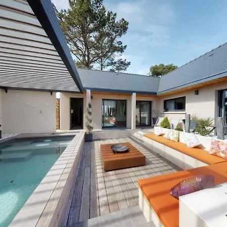 Mini Villa D'Exception Avec Piscine Jacuzzi Sauna Et Home Cinema Prives * La Baule