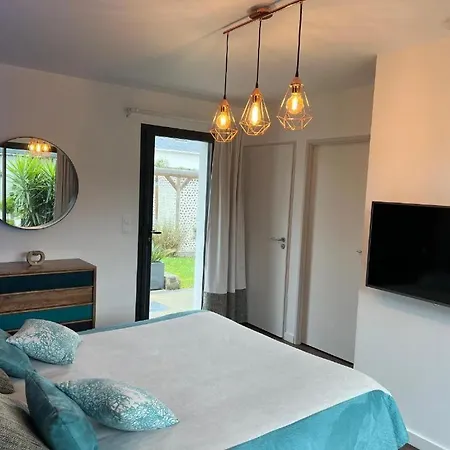 75m2 Avec Piscine Et Jacuzzi Prives, Sauna Et Home-cinema A 800m Des Commodites Βίλα La Baule